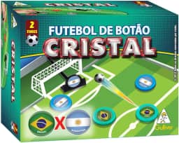 Futebol Botão Cristal Seleções Brasil x Argentina Gulliver, Multicor