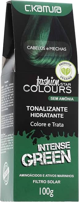 Tonalizante Fashion Star Colours Intense Green, C.Kamura