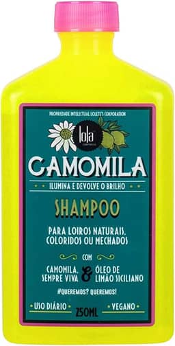 Camomila Shampoo 250ml , Lola Cosmetics