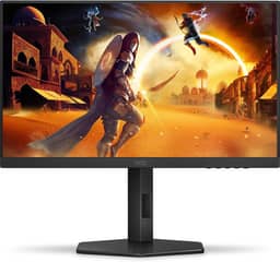 AOC, Monitor Gamer G4 24” 180Hz, 24G4/P, 0,5ms IPS, com Ajuste de Altura