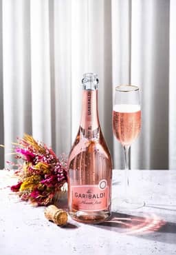 Garibaldi Moscato Rosé Sem Álcool 0,0% Espumante