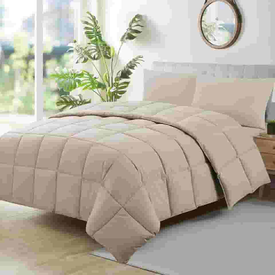 Camesa Edredom Ecopluma Toque de Pluma King Size 280x260cm - Bege
