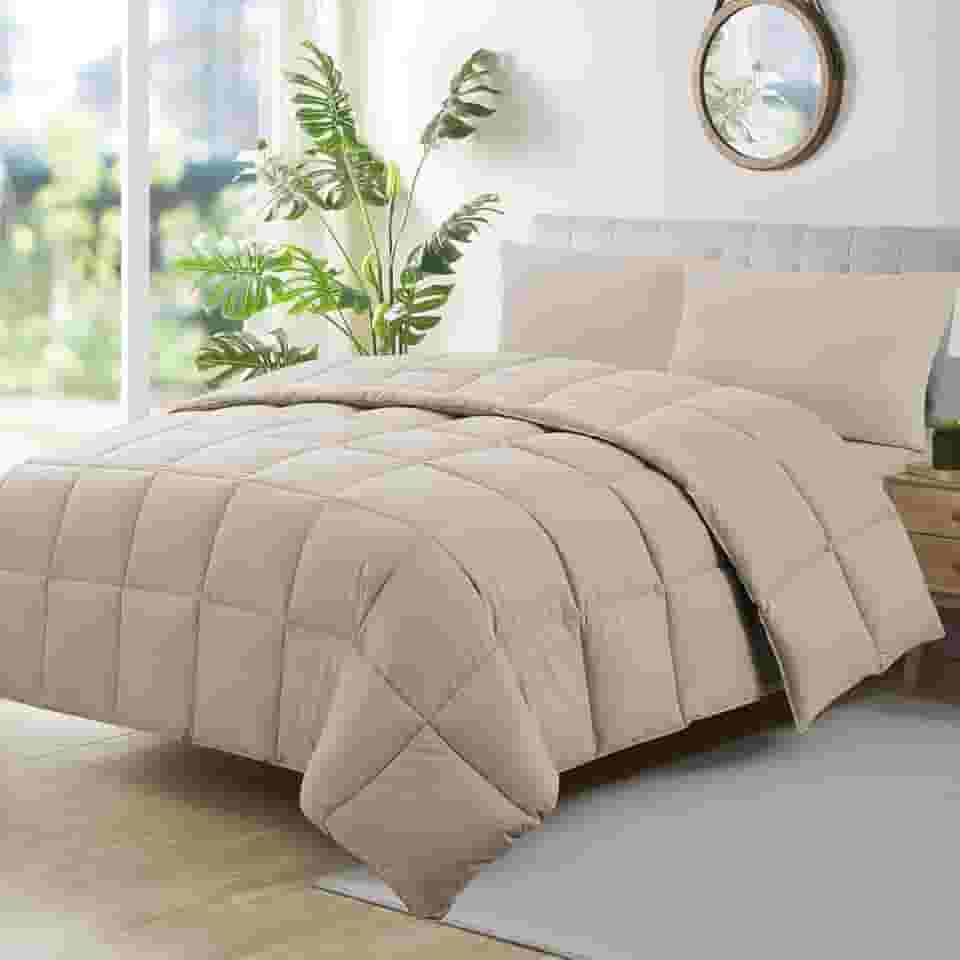 Camesa Edredom Ecopluma Toque de Pluma King Size 280x260cm - Bege