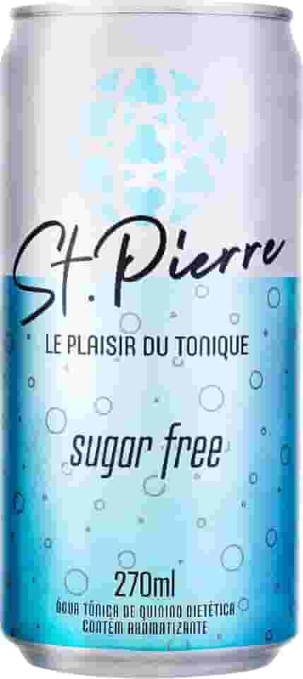 Agua Tonica St Pierre Sugar Free Lata 270 Ml ST PIERRE Sabor 270Ml