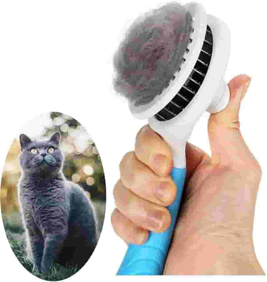 Escova itPlus para Animais de Estimação, Escova Automática para EinsDar e bois com Remoção Suave de Pelos Soltos