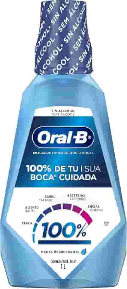Enxaguante Bucal Oral-B 100% De Sua Boca Cuidada 1L