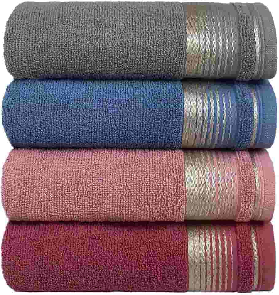 Kit 4 Toalhas de Banho Banhão Gigante Berlim 75x150cm - (KIT 1)