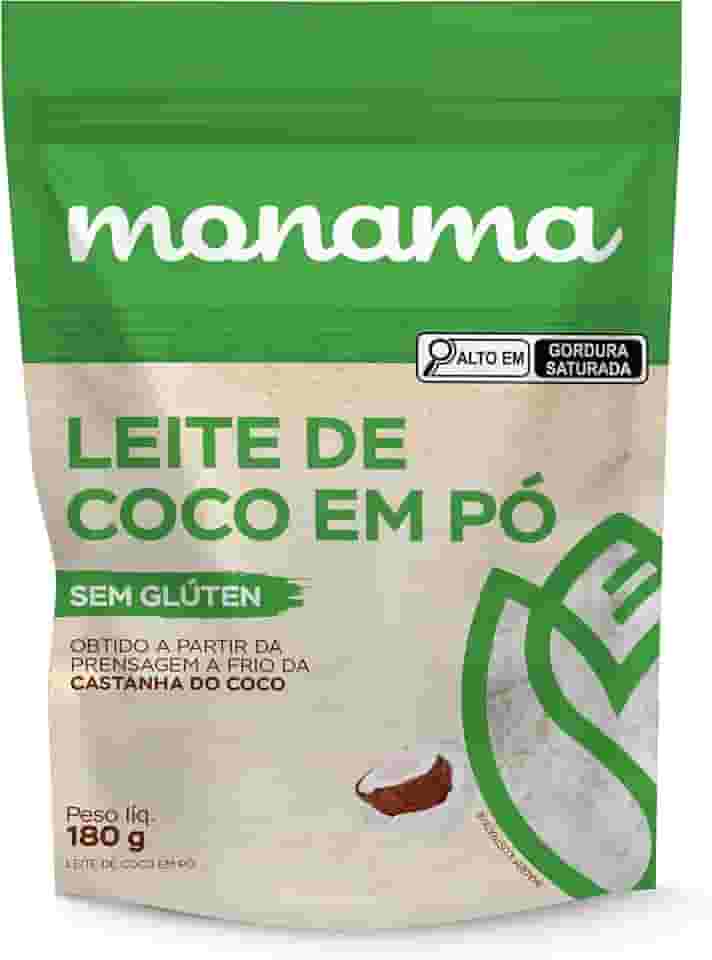 Leite de Coco em Pó Monama Vegano 180g