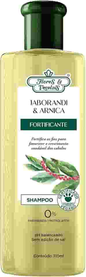 Flores e Vegetais Shampoo Jaborandi Arnica Fort 310Ml E Vegetais