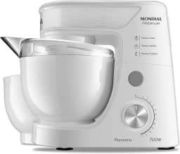 Batedeira Planetária, Mondial, Branco/Inox, 700W, 220V - BP-01P-W