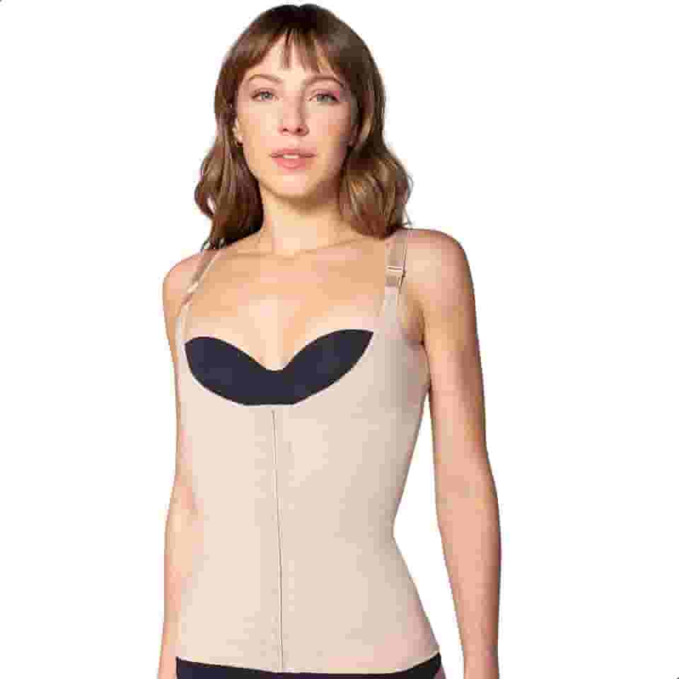 Corpete Cinta Modeladora Lupo Alta Compressão Sem Costura