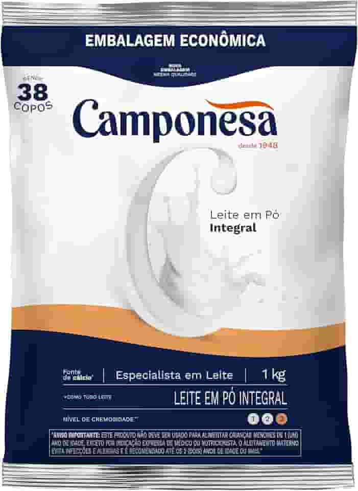 Camponesa - Leite em Pó Integral 1Kg