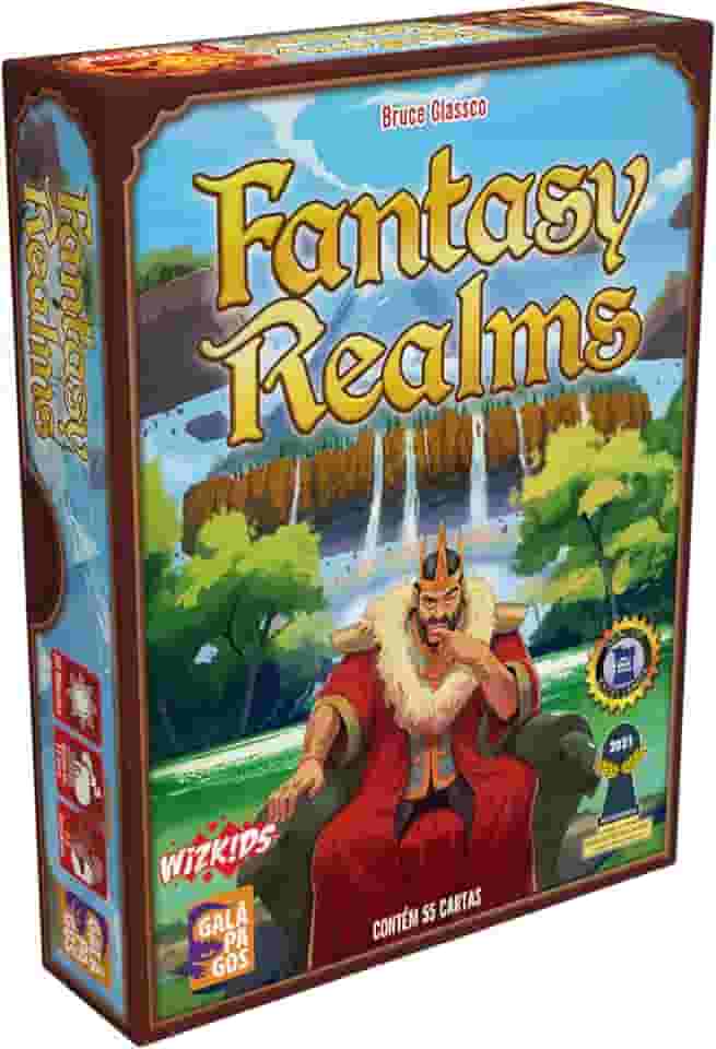 Galápagos, Fantasy Realms, Jogo de Cartas para Amigos, 3 a 6 jogadores, 20 min