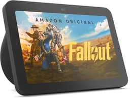 Echo Show 8 (3ª geração) | Smart display com áudio espacial, hub de casa inteligente e Alexa | Cor Preta