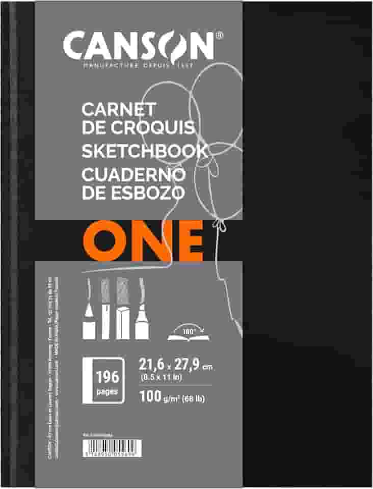 Sketchbook A4 100g/m², Canson, ArTBook One, 98 Folhas