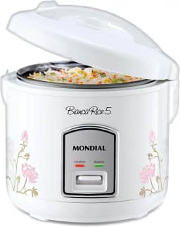 MONDIAL Panela De Arroz Bianca Rice 5, Branco, 400W, 110V - NPE-05-5X