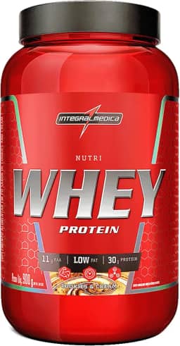 Integralmedica - Hipercalórico - Nutri Whey Protein Cookies - Pote 900g - Fonte de Proteínas e Carboidratos - Suplemento Alimentar, Ganho Muscular e Recuperação Pós-Treino - Super Mass Gainer