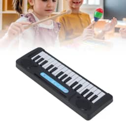Teclado de Piano Infantil Com 31 Teclas, Teclado Eletrônico Portátil Com Microfone para Iniciantes de 3 a 6 Anos, Meninos e Meninas