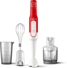 Mixer Pro Mix 3 em 1 Philips Walita Branco e Vermelho 400W RI2622-110V