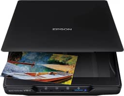 Scanner Epson Perfection V39 II (capa removível/ 4800x4800 resolução/USB) Preto