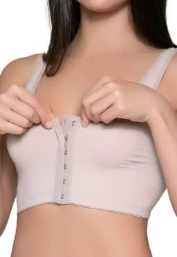 Sutiã Pós-Cirúrgico Anatômico Abertura Frontal Bruvi (1410) Cetinete Power
