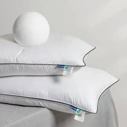 MIULEE Conjunto de 2 almofadas de cama king size alternativas de plumas de ganso para dormir, almofadas decorativas para dormindo nas costas, estômago ou laterais 50 x 91 cm