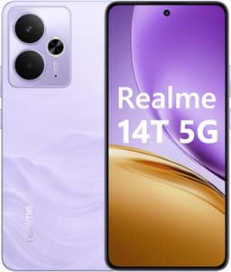 Smartphone Realme 14T 256GB,8GB Ram, 5G, Roxo