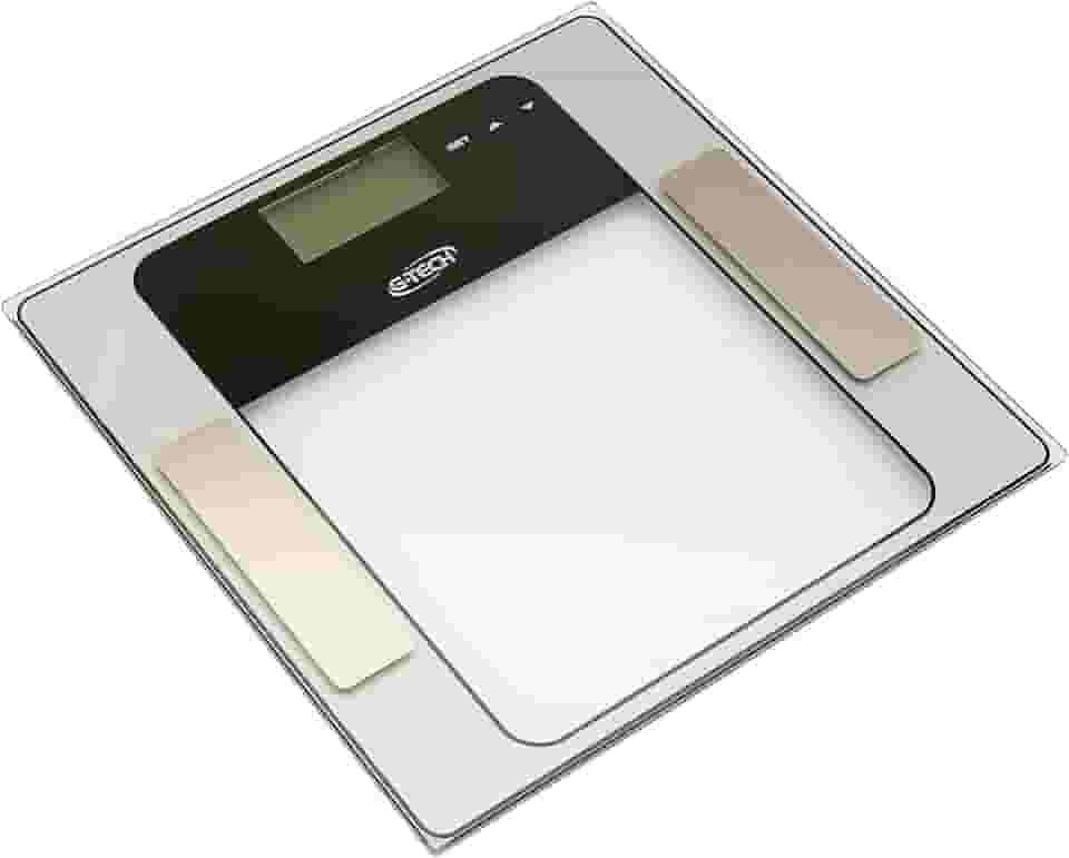 G-Tech Balança Medição De Água Gordura Massa Muscular E Massa Óssea Mod.: Glass 7