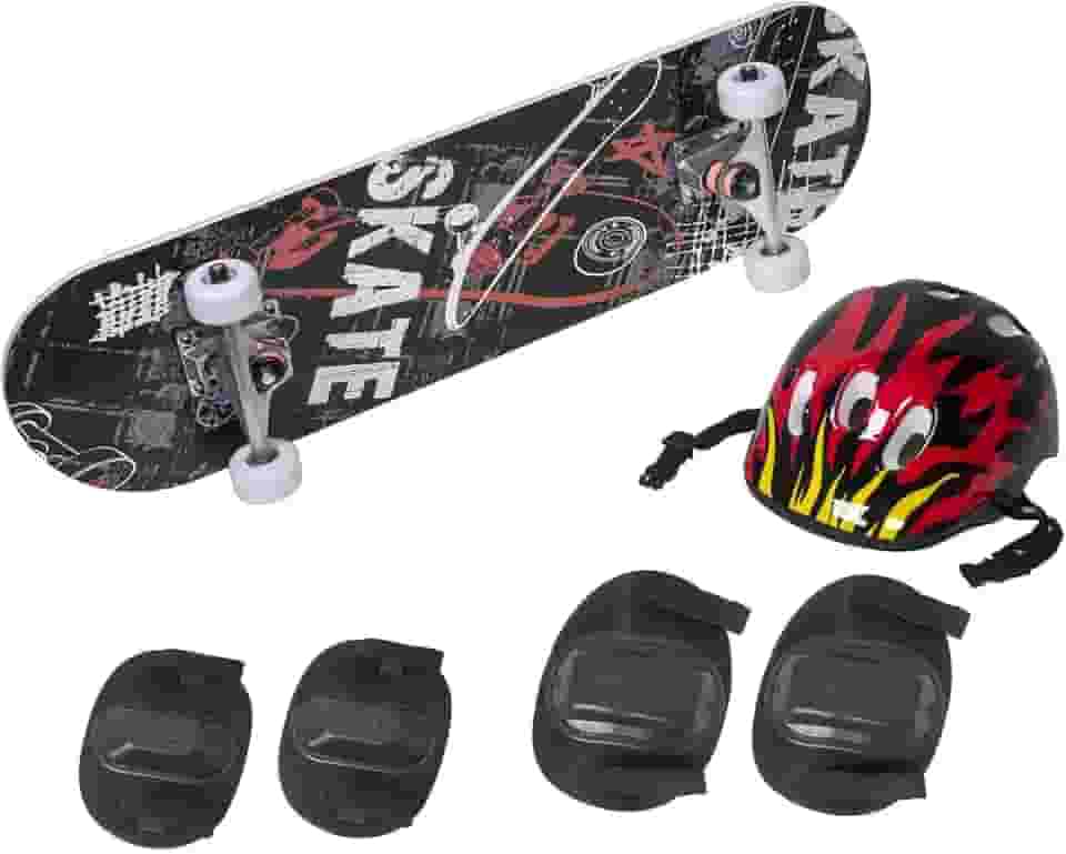 Skate Infantil Radical Iniciante - Grafite - BH Store