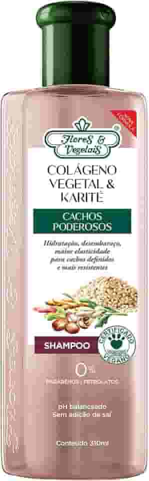 Flores e Vegetais Shampoo Cachos Poderosos 310Ml E Vegetais