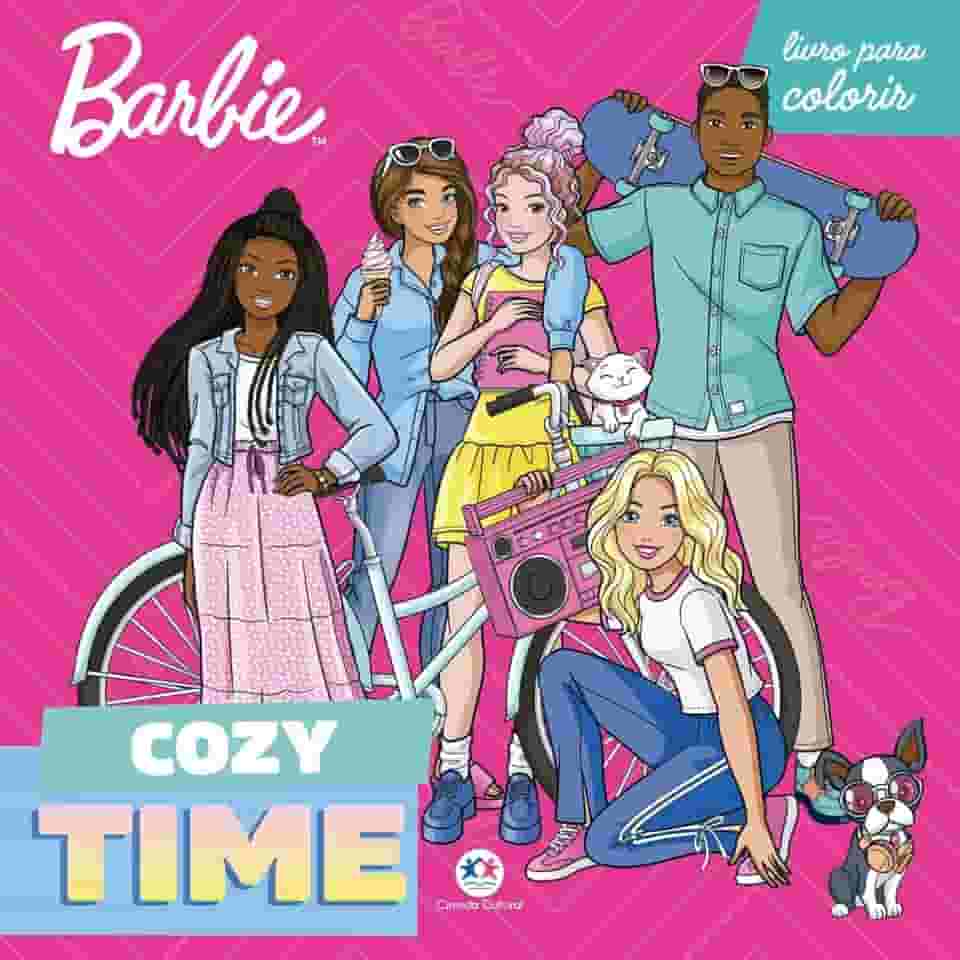 Barbie Cozy Time - Livro de Colorir