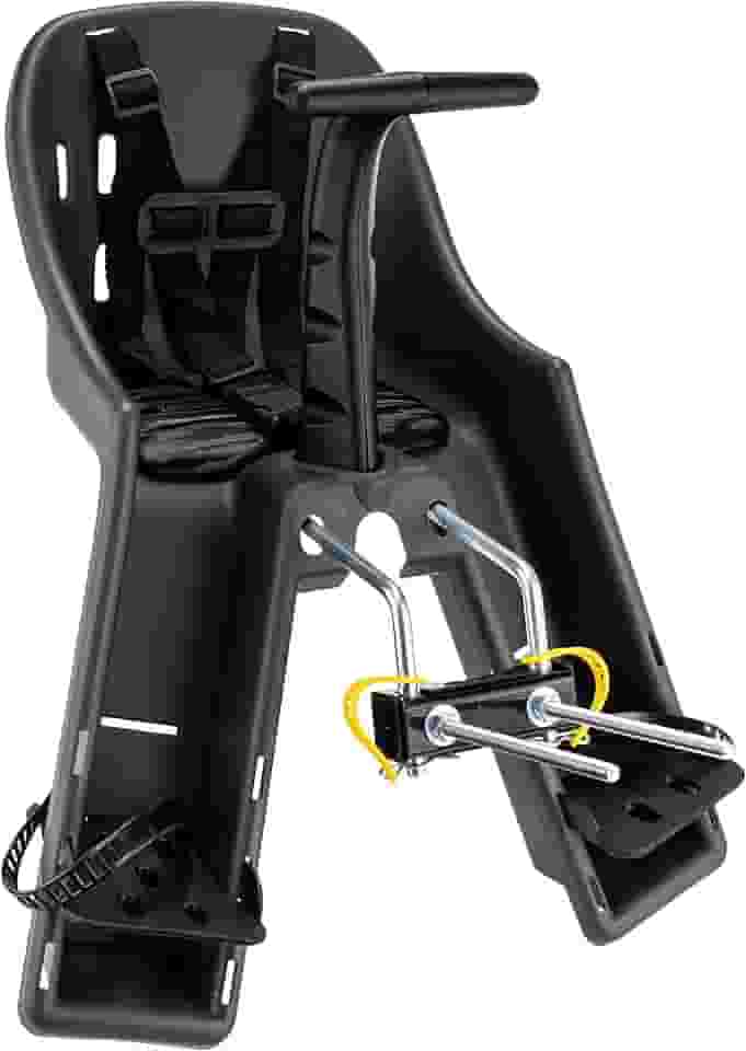 CADEIRINHA DIANTEIRA BABY BIKE GRAFITE COM PRETO