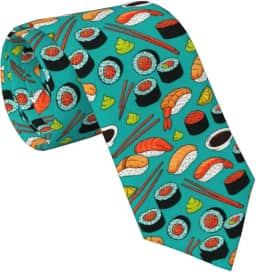 Gravata xadrez com peças de xadrez divertidas para homens