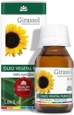 Óleo Vegetal de Girassol - 50ml - WNF - 100% Puro