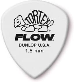 Palhetas para guitarra Jim Dunlop Tortex Flow Standard 558P1.50, 1,5 mm