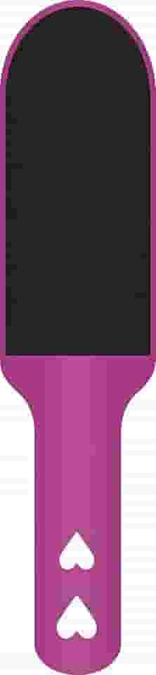 Marco Boni Lixa Côncava De Plástico Para Pés 2 Faces 6033 Cores Sortidas 1 Unidade