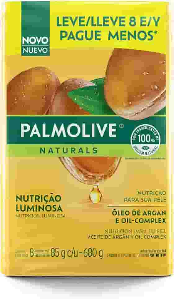 Sabonete em Barra Palmolive Naturals Nutrição Luminosa Óleo de Argan e Oil-Complex 85g