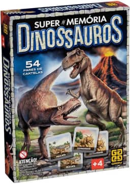 Jogo Supermemória Dinossauros