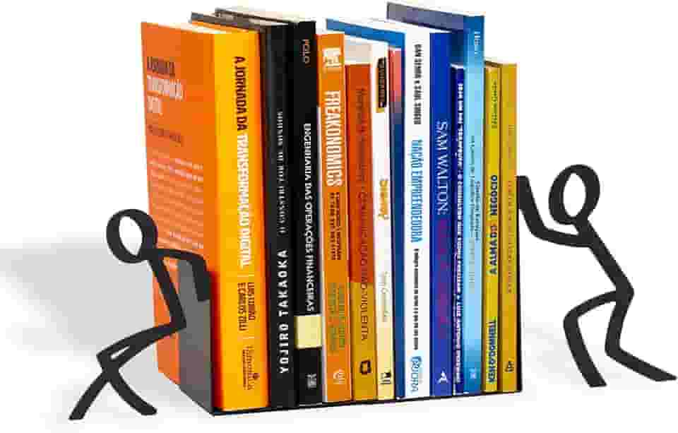 Organizador, Suporte, Aparador, Porta Livros, Bibliocanto Toni, grafite - GEGUTON