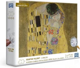 Toyster - Quebra-cabeça: Gustav Klimt: O Beijo - 1000 peças - Game Office