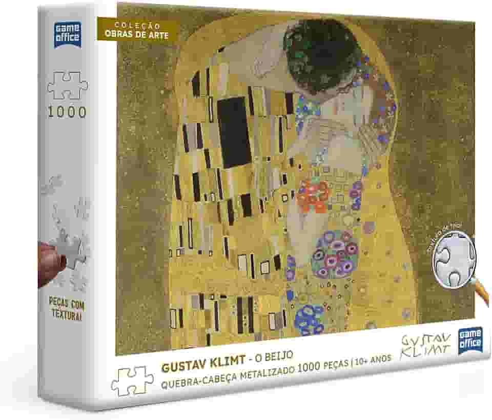 Toyster - Quebra-cabeça: Gustav Klimt: O Beijo - 1000 peças - Game Office