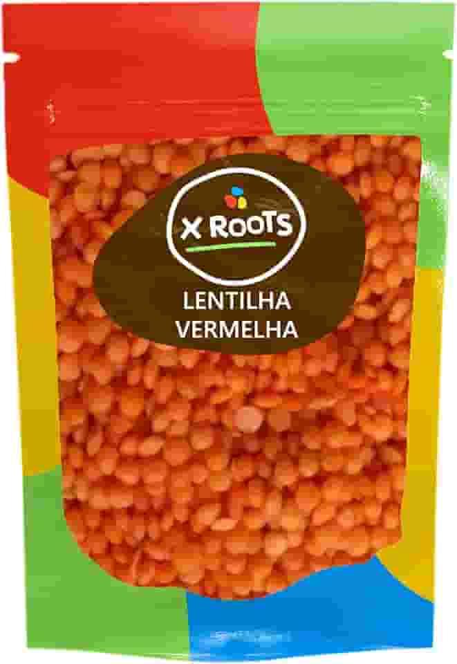 Lentilha Canadense Vermelha Premium 1kg - X Roots