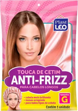 Plast Leo Touca De Cetim Com Viés Para Cabelos Longos | (Ref.: 634)