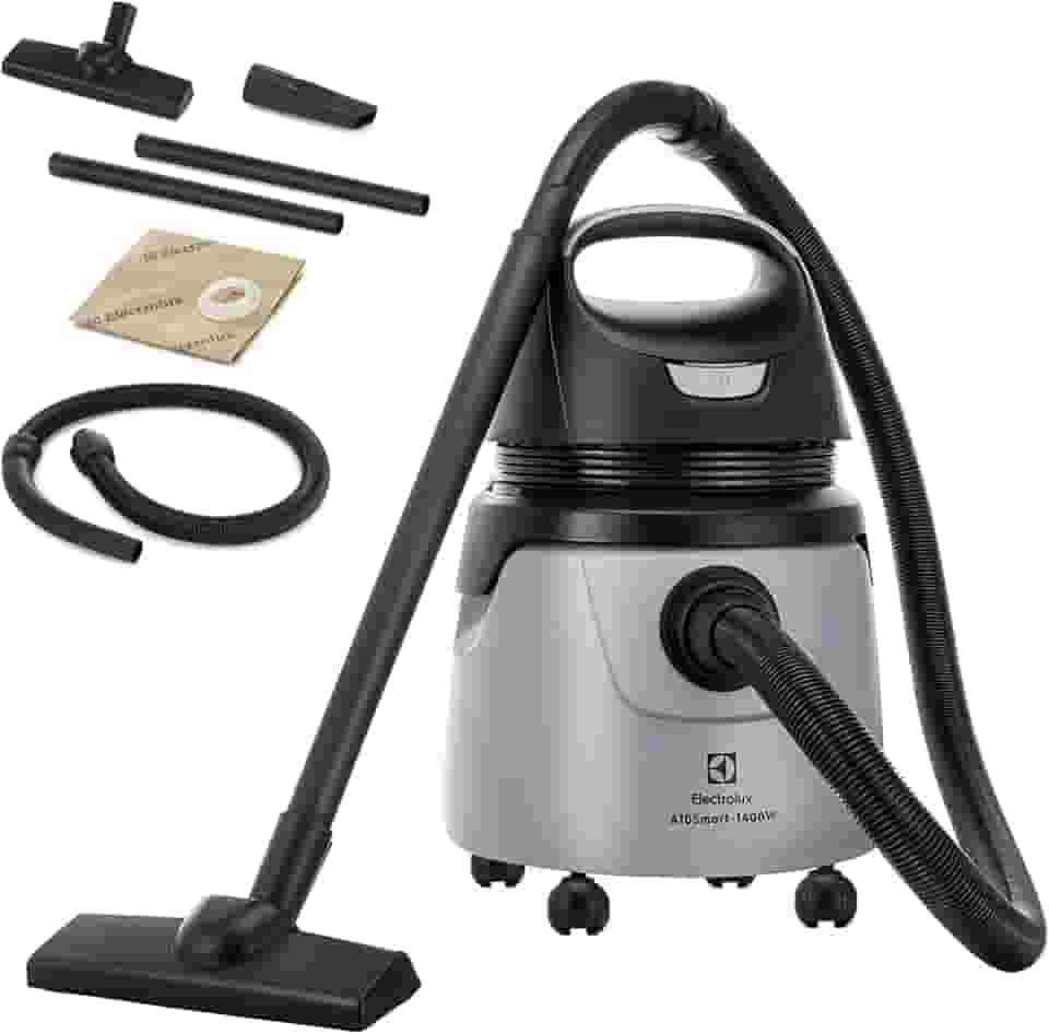 Electrolux Aspirador água pó potente função sopro limpeza profunda 1400W 18L total 11L util protetor termico A10N1 127V
