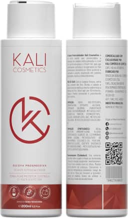 Escova Progressiva 200ml Sem Formol Kali Cosmetics Original