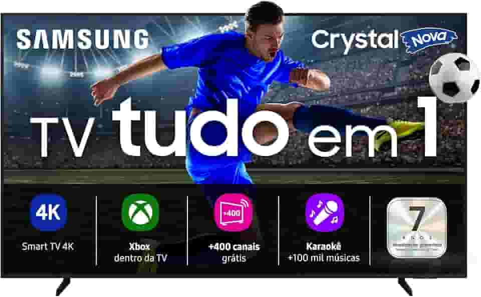 Samsung Smart TV 43" Crystal UHD 4K U8100F 2025