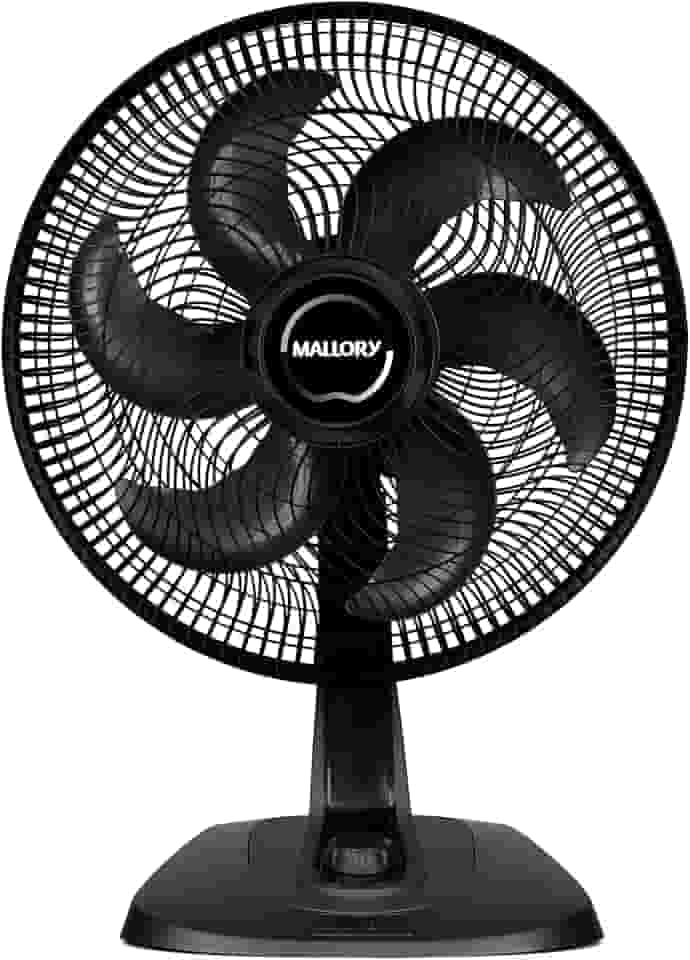 Ventilador Mallory Mesa e Parede Turbo Fresh 40cm, 126W, Silencioso, Hélice de 6 pás, Grade Especial em Sistema TS, Máxima Vazão e Mínimo Ruído - 127V
