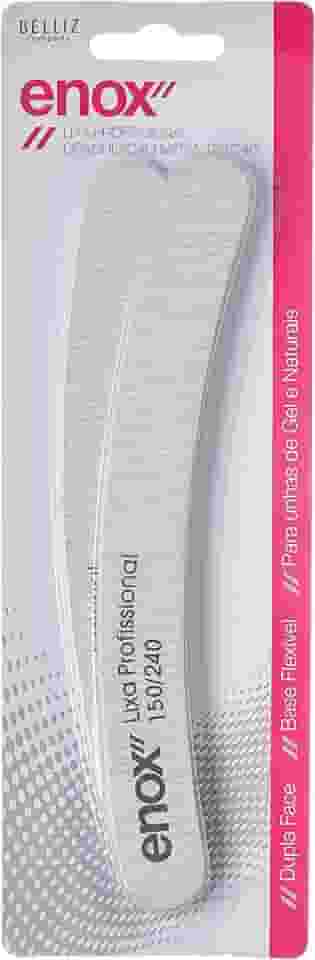 Enox Lixa Profissional Granulação Média 150/240 Banana com 2 Unids