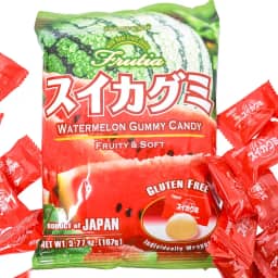 Bala Japonesa Sabor Melancia Importada Do Japão Doce Macio Refrescante Embalagem Prática