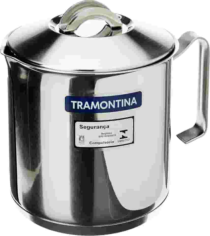 Fervedor com Fundo Triplo, Tramontina, Solar 62512145, Inox, dimetro de 14 cm